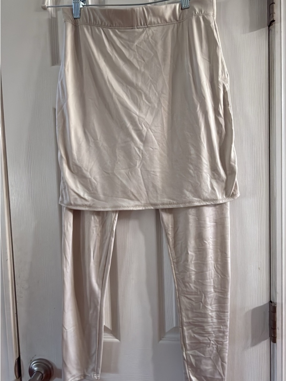 Beige Athletic Skirt